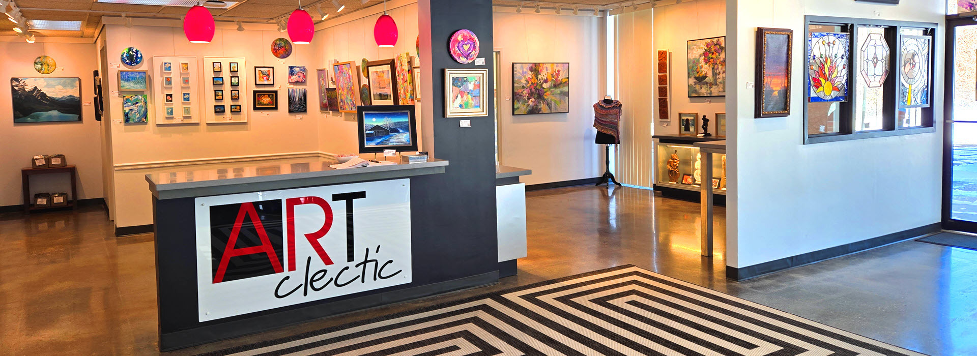 ARTclectic Fine Art Gallery Interior View